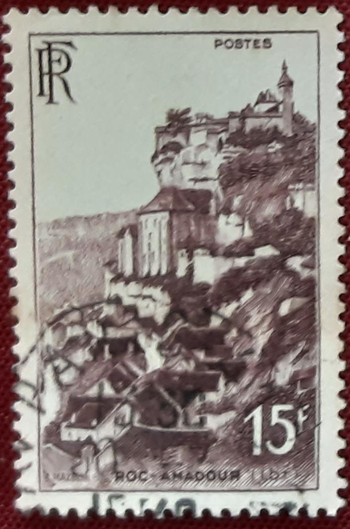 TIMBRE � collection ROC-AMADOUR 1 Pontoise (95)