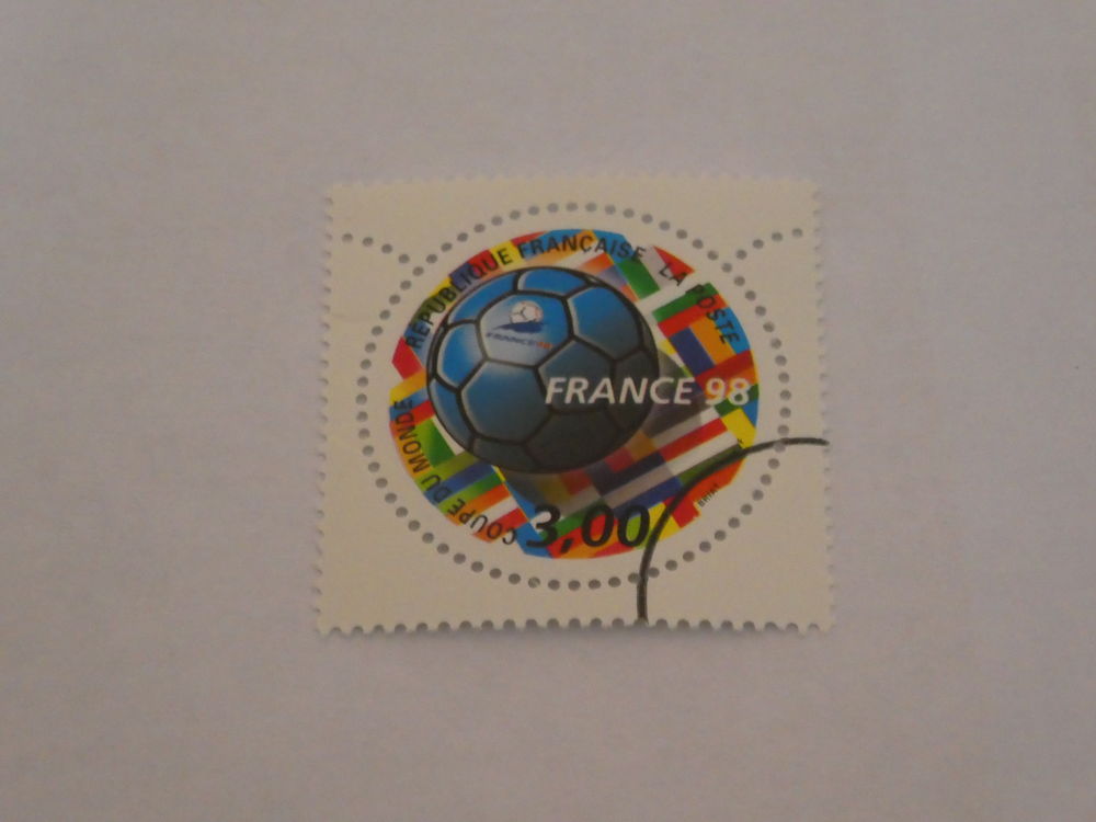 Timbre de collection -Coupe du monde 1998 0 La Chapelle-sur-Erdre (44)