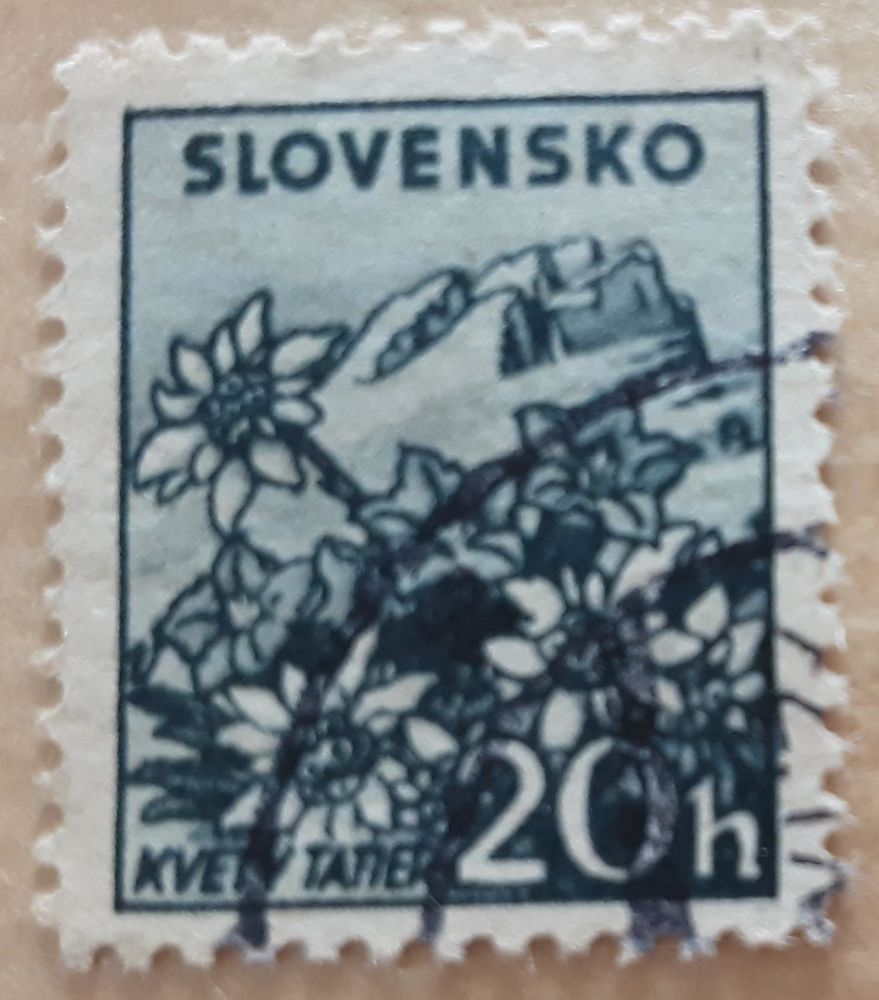 1 timbre � collection  SLOVAQUIE oblit�r� 1 Pontoise (95)