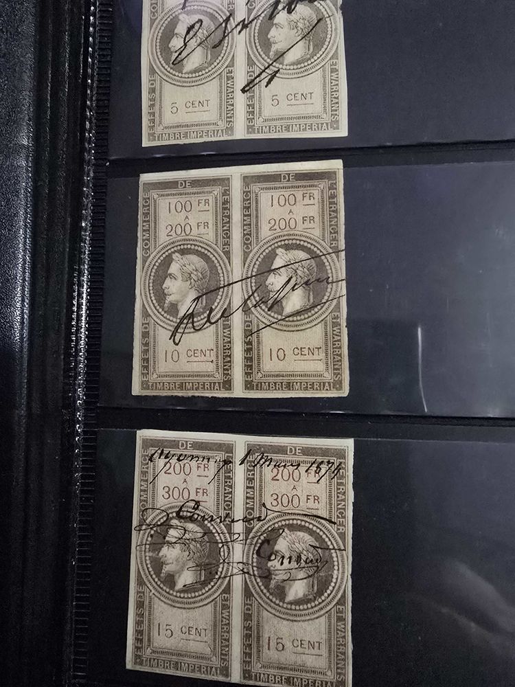 timbre+fiscaux+napoleon+de+1864,+rarisisme 1 Aspres-sur-Bu�ch (05)