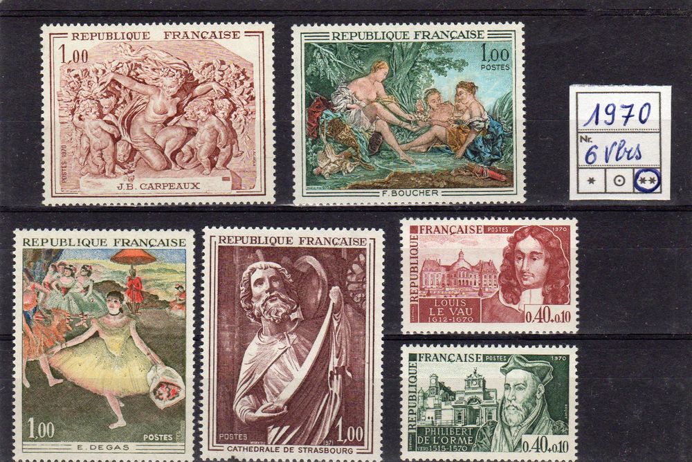  TIMBRE DE FRANCE
1970 .. 2 Caumont (09)