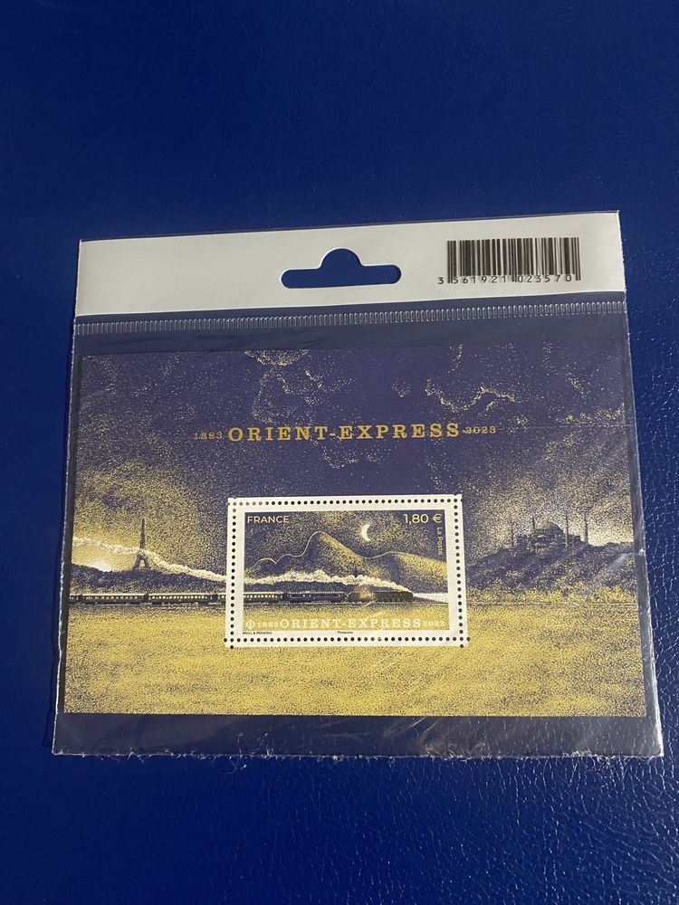Timbre France. Bloc Orient express neuf** sous blister 2023. 4 Saint-Gilles (30)
