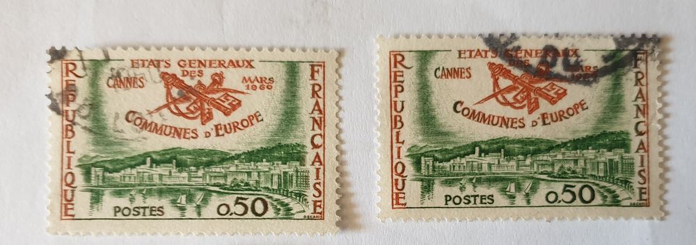timbre France  Cannes Etats g�n�raux des communes d'Europe 0 Marseille 9 (13)