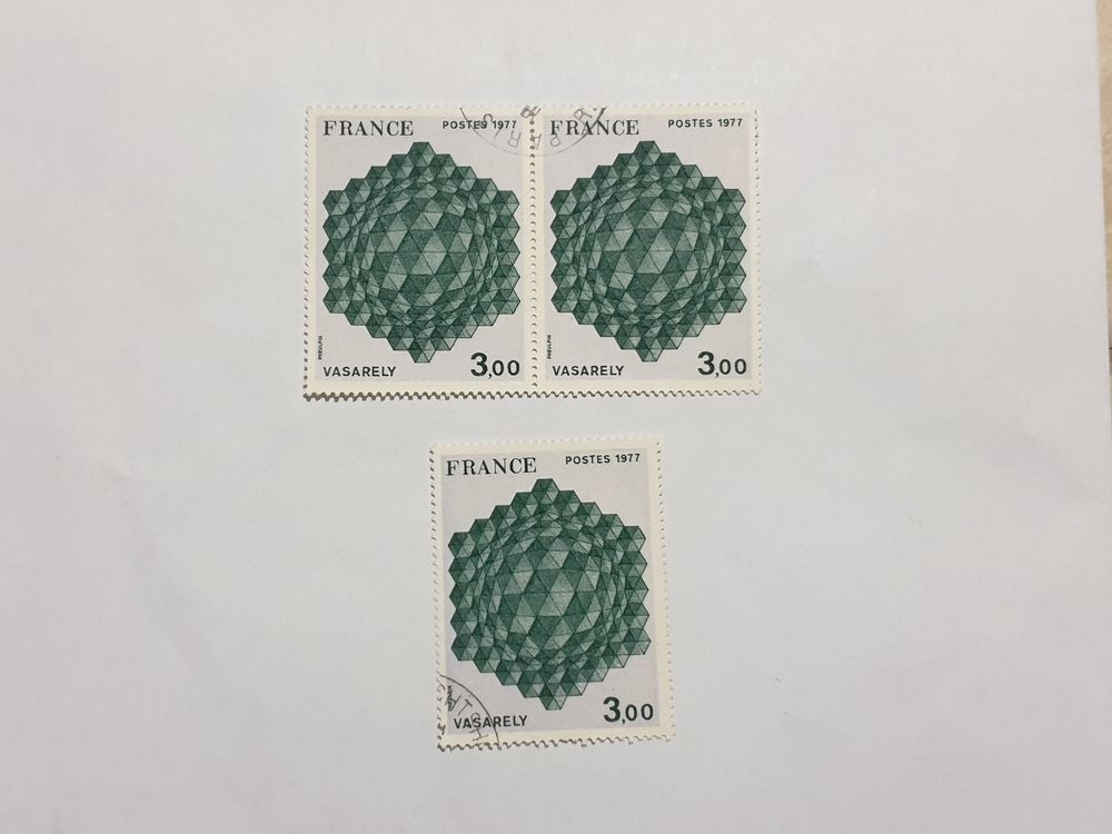 Timbre france Hommage � l'hexagone 1977 lot 0.90 euro 0 Marseille 9 (13)