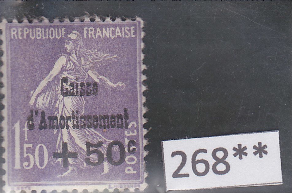 Timbre france neuf xx sans charniere 268 40 Reims (51)