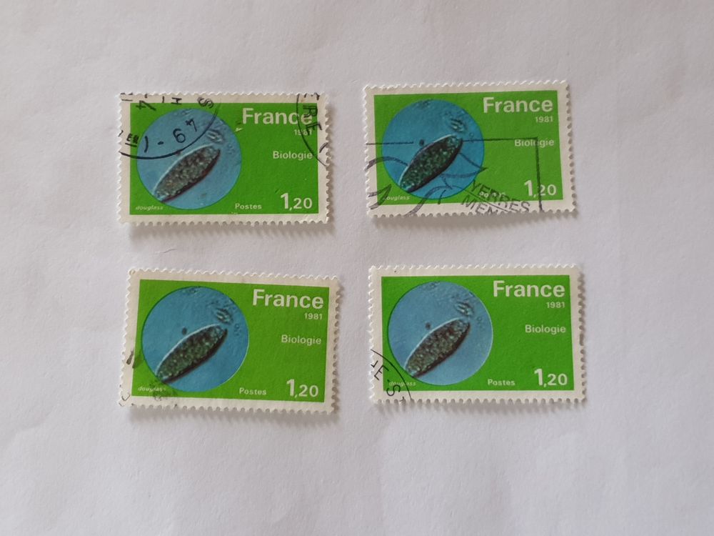 Timbre France Oblit�r� 1981 Biologie lot 0.40 euro
0 Marseille 9 (13)