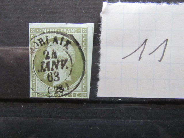 timbre france oblit�r� 11 13 Reims (51)