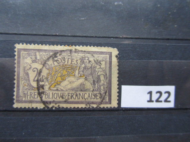 Timbre France oblitéré 122 13 Reims (51)