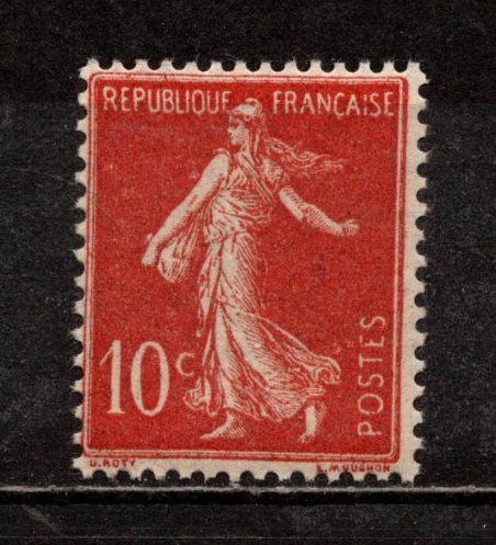 Timbre de France n� 135**, superbe 8 Cholet (49)