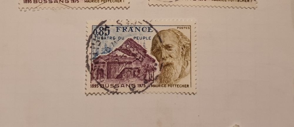 Timbre france Th�atre du peuple de Bussang Maurice Pottecher 0 Marseille 9 (13)