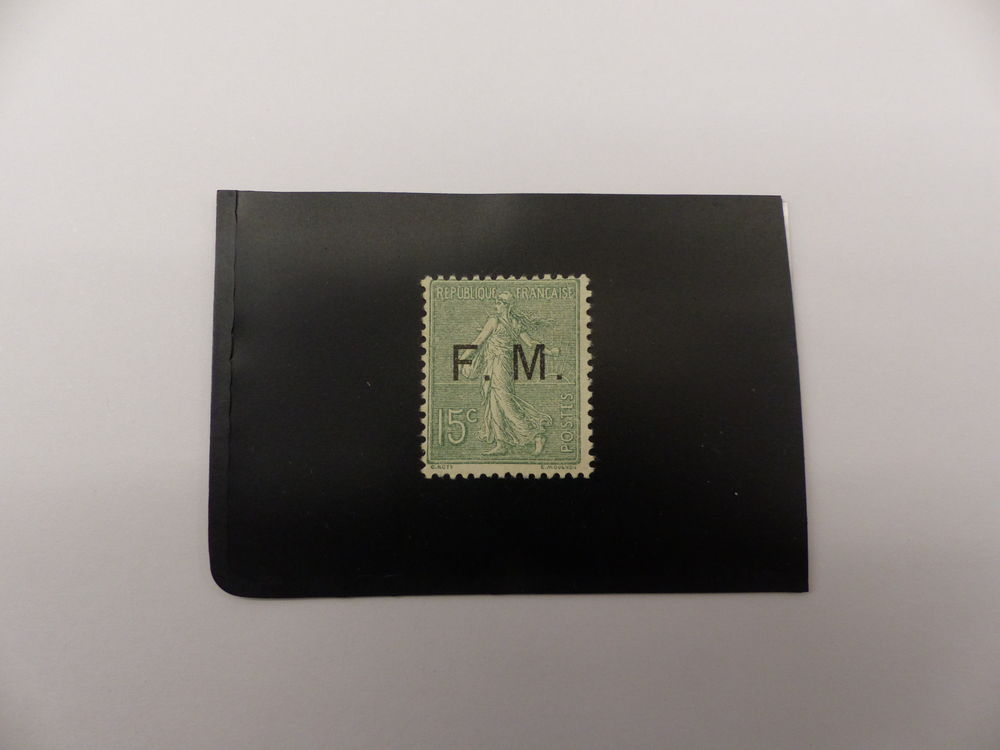 TIMBRE  DE  FRANCHISE  MILITAIRE  N�  3  NSG  COTE  80 � 11 Le Havre (76)