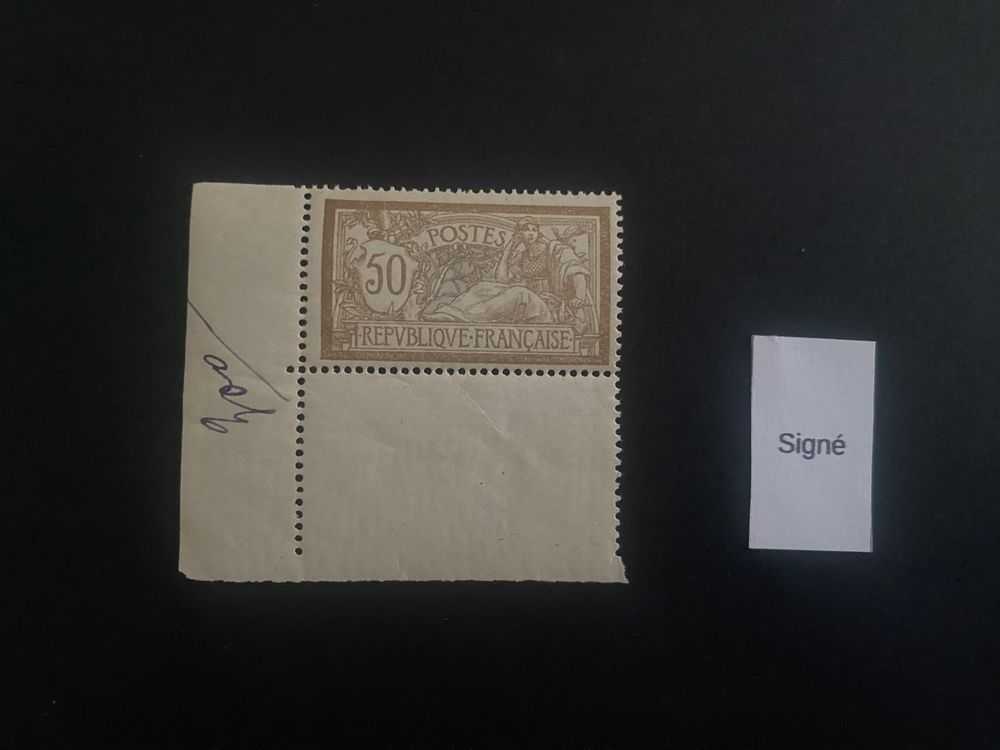 Timbre Merson 120 neuf** sign� Calv�s.. 170 Nimes (30)