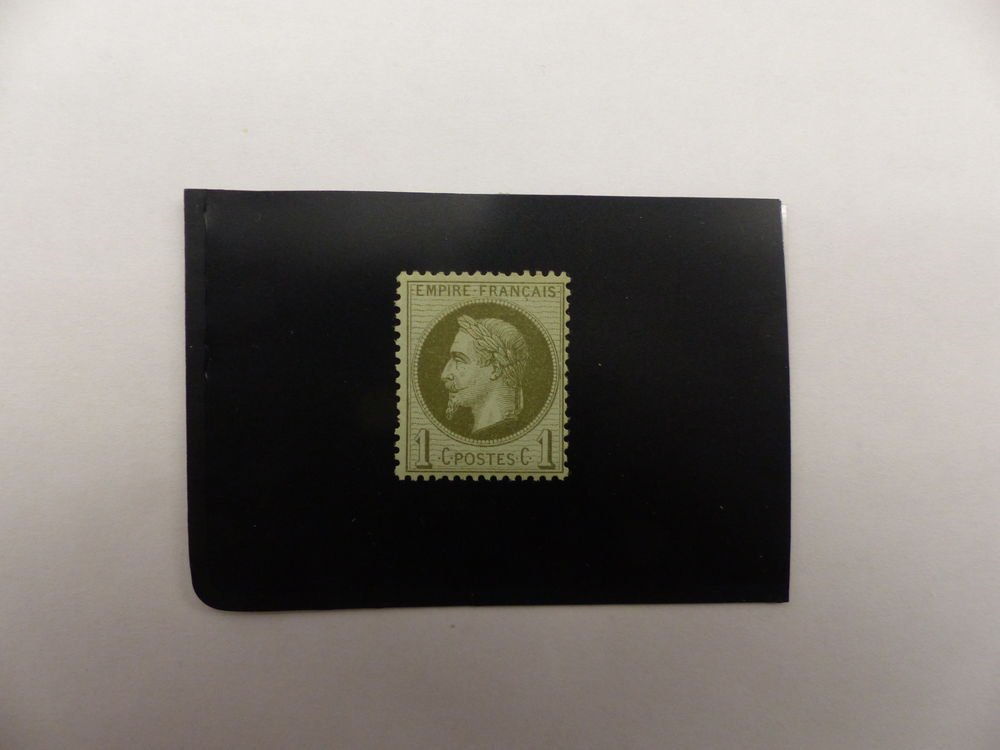 TIMBRE  NAPOLEON  25  NEUF *  QUASI **   COTE  90 � 15 Le Havre (76)