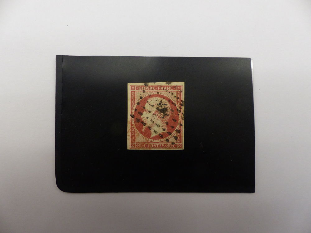 TIMBRE  NAPOLEON  17  Ad  ( vermillonn� )  COTE  650 �
100 Le Havre (76)