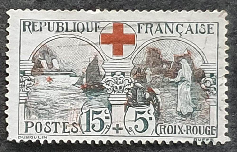 Timbre 156 oblit�r� 10% de la c�te 7 Jou�-l�s-Tours (37)