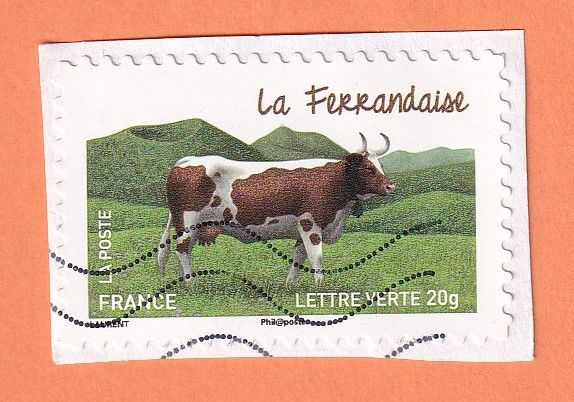 Timbre Vache 0 Valenciennes (59)