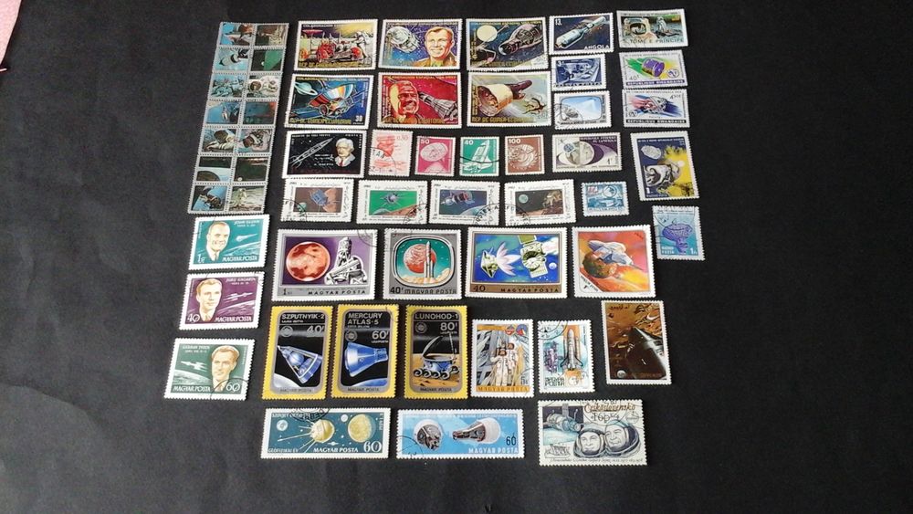 Timbres sur l'a�rospatiale 4 Angers (49)