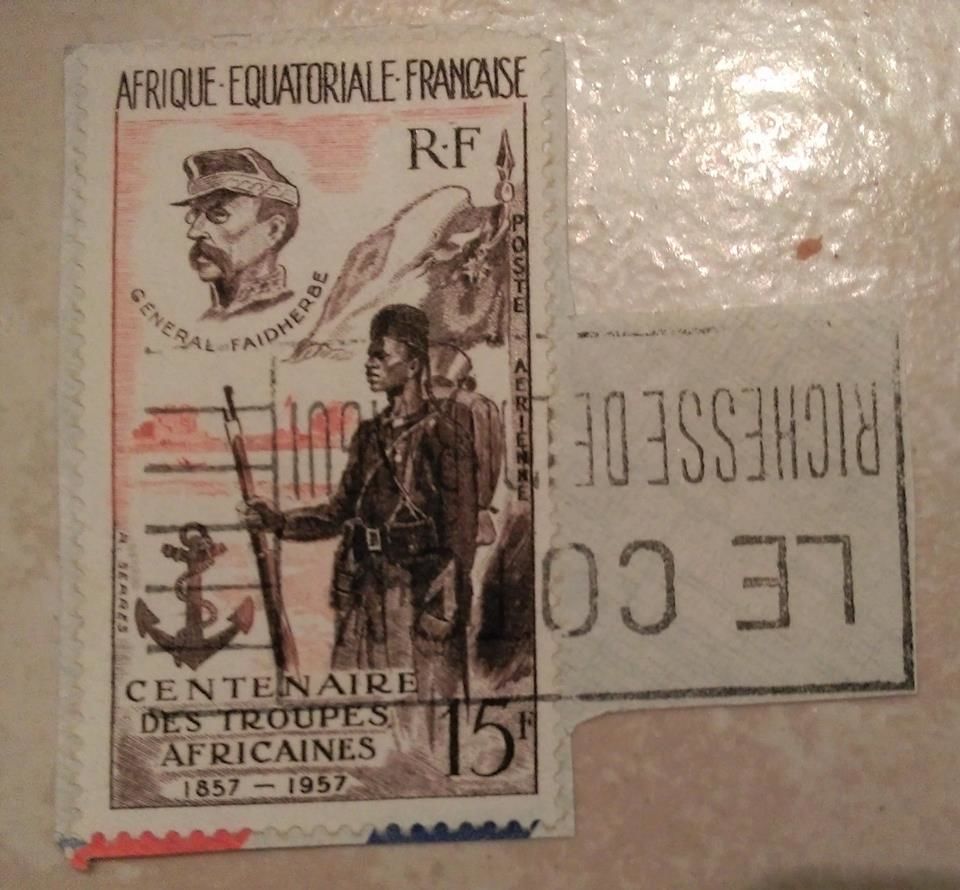 timbres Afrique �quatoriales - lot  3 euros ou
3 Marseille 9 (13)