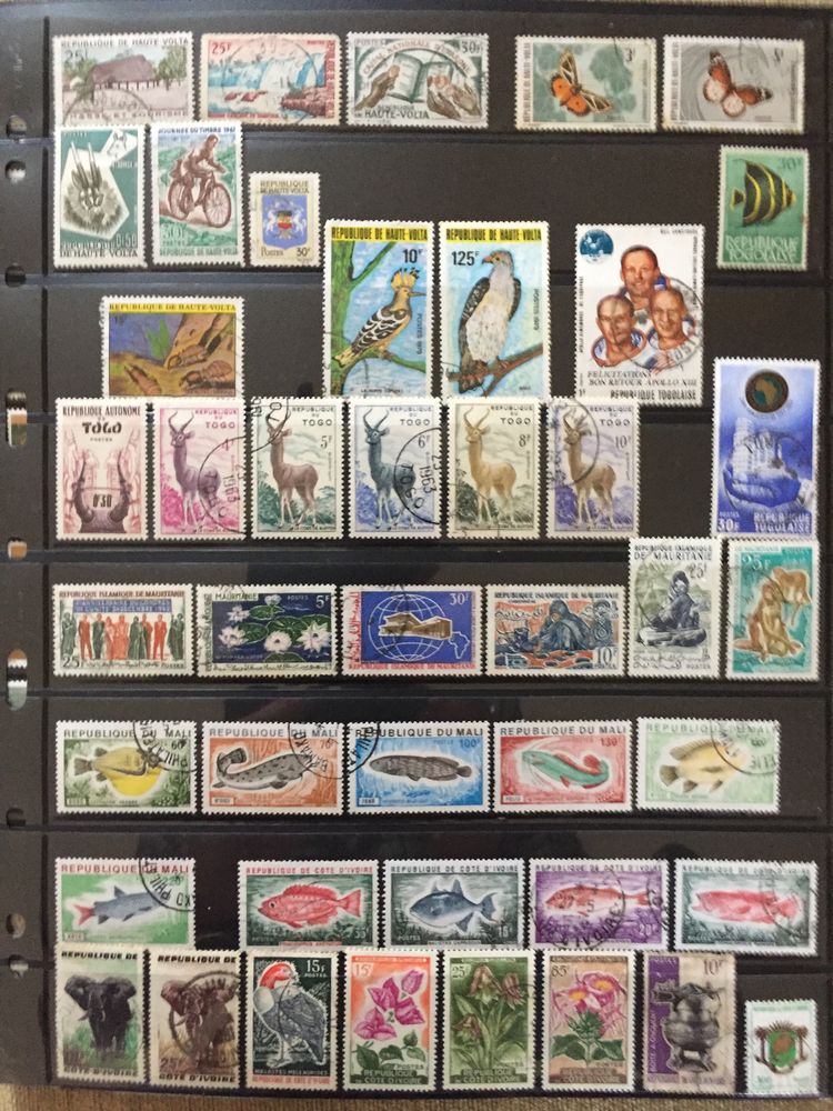 TIMBRES D'AFRIQUE FRANCOPHONE/COLONIES 15 Vall�res (37)