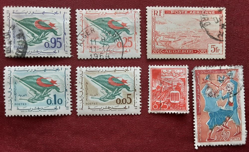 7 timbres Alg�rie Fse
1 Pontoise (95)