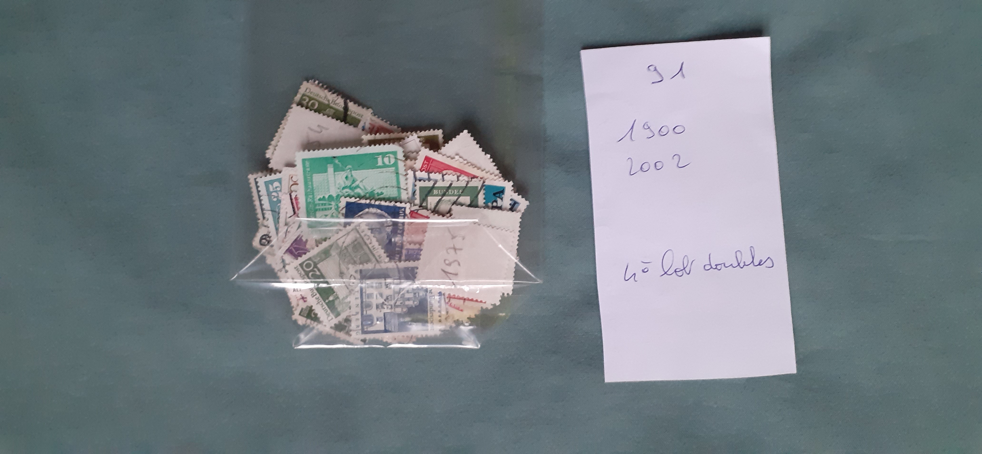 Lot de 91 timbres Allemagne Lot 4 1 Grisolles (82)