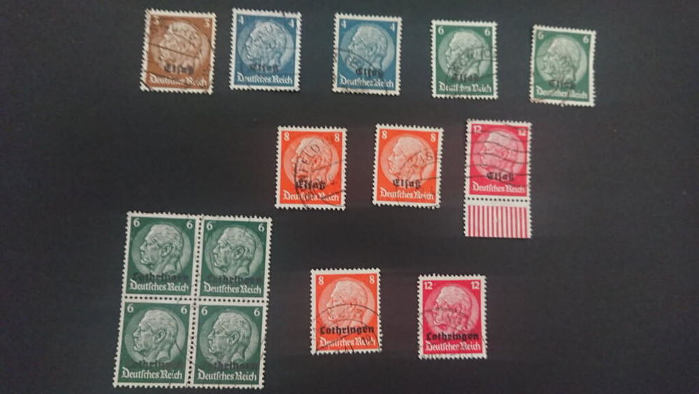 Timbres   ALSACE - LORRAINE   0 Mulhouse (68)