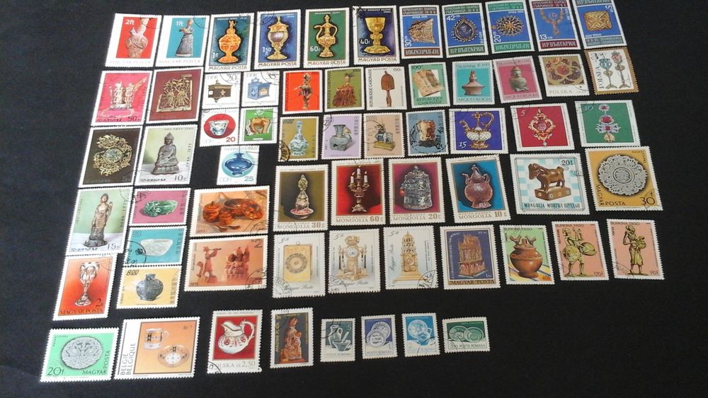 Timbres sur les arts d�coratifs 4 Angers (49)