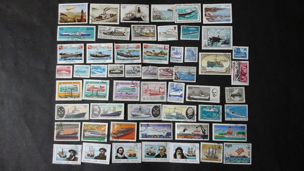 Timbres sur les bateaux 4 Angers (49)