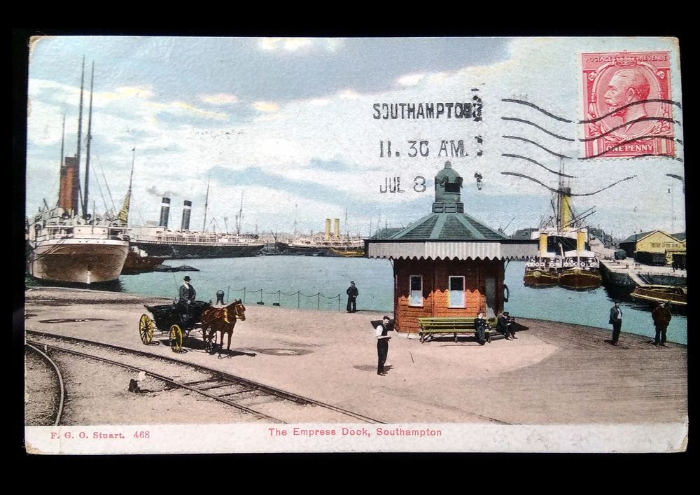Timbres-CPA-carte postale- Southampton ( Grande Bretagne GB  2 Lyon 4 (69)