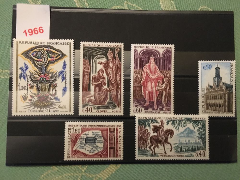 Timbres de Collection de France  Neufs  **  1966 1 Lyon 7 (69)
