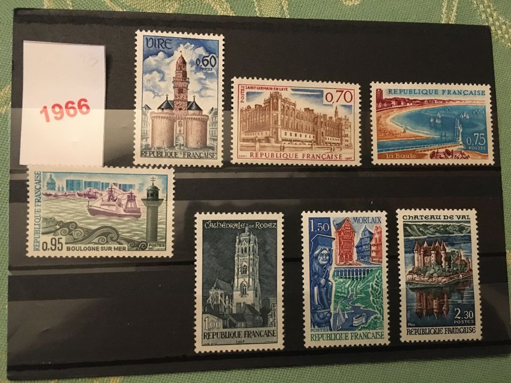Timbres de Collection de France  Neufs  **  1966 1 Lyon 7 (69)