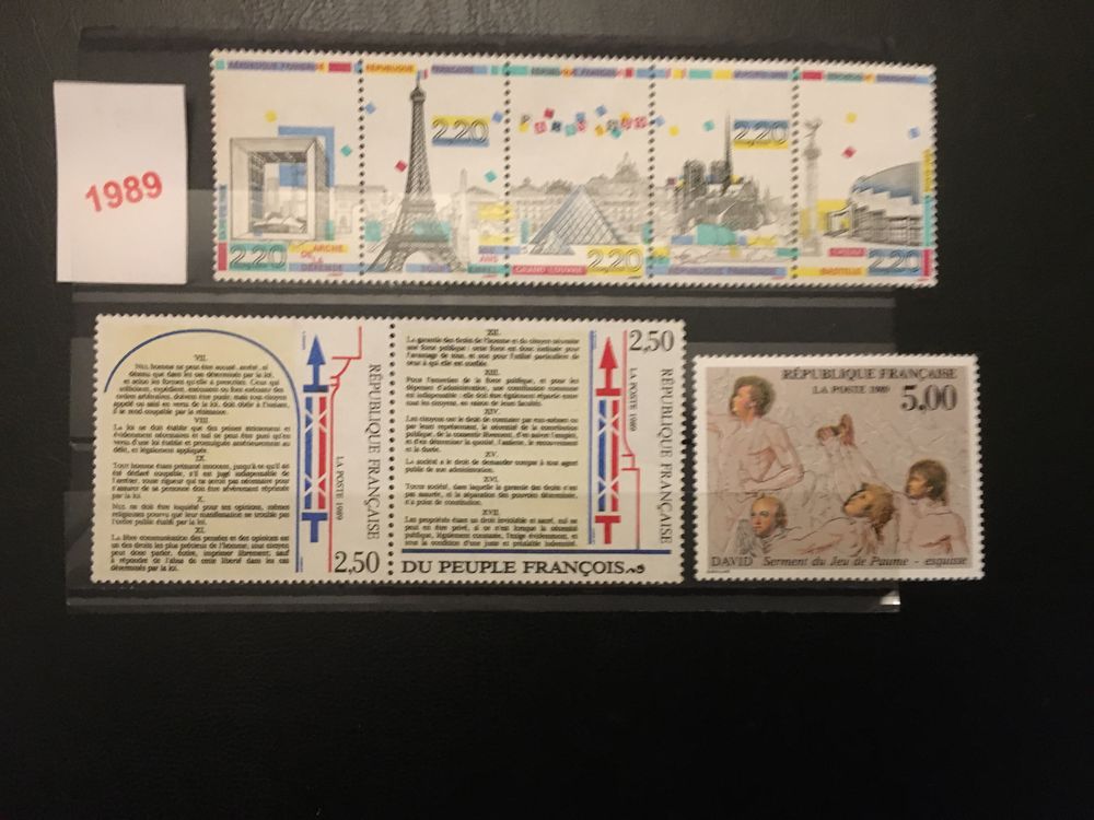 TIMBRES  DE  COLLECTION  **  NEUFS  1989 1 Lyon 7 (69)