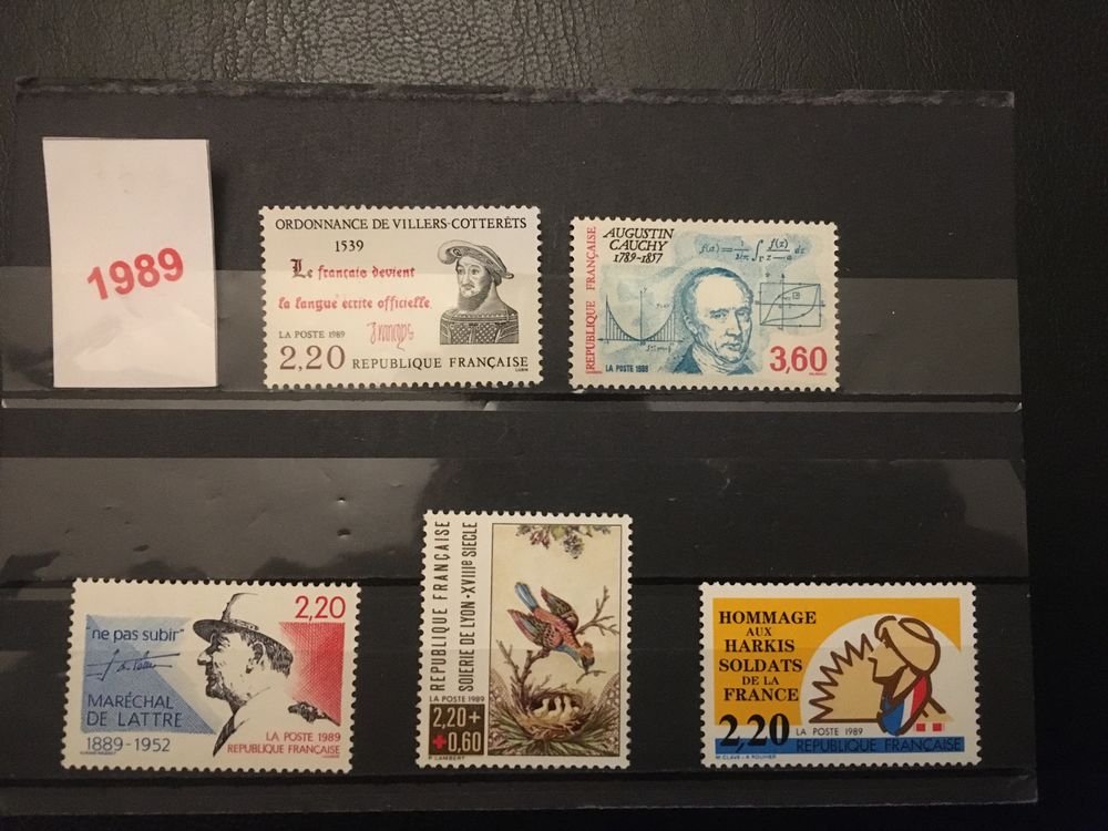 TIMBRES  DE  COLLECTION  **  NEUFS  1989 1 Lyon 7 (69)