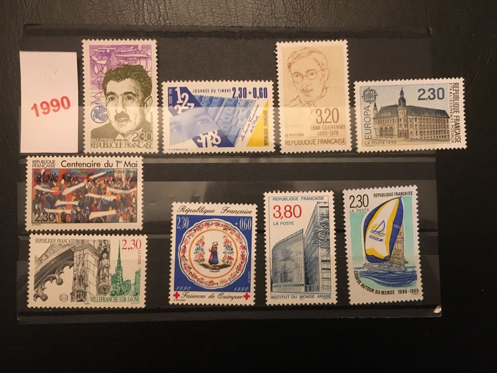 TIMBRES DE COLLECTION  **  NEUFS  1990 1 Lyon 7 (69)