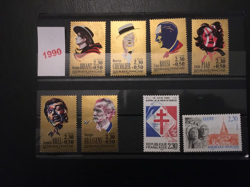 TIMBRES  DE  COLLECTION  **  NEUFS  1990 1 Lyon 7 (69)