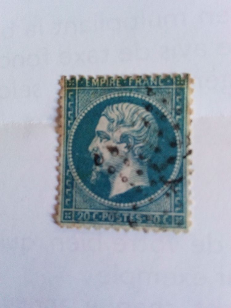 Timbres de collection 19 e 4 Les Vans (07)