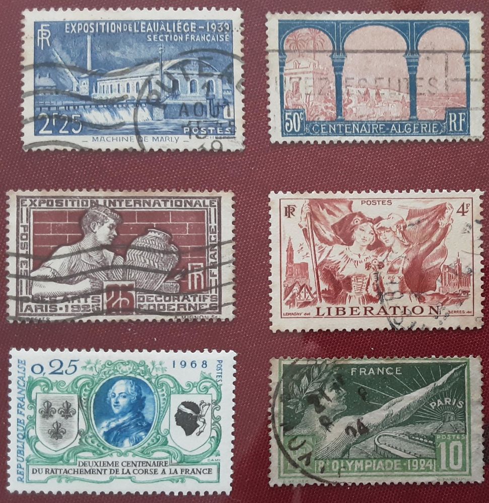 TIMBRES � collection 1 Pontoise (95)