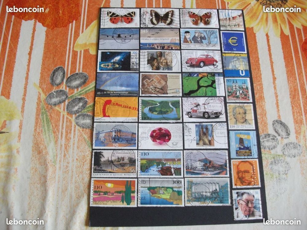 Lot de 286 Timbres diff�rents d'Allemagne (DEUTSCHLAND) 6 Aillevillers-et-Lyaumont (70)