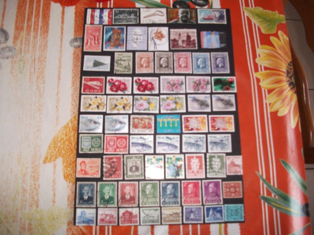 Lot de 162 timbres diff�rents et oblit�r�s de Norv�ge.
6 Aillevillers-et-Lyaumont (70)