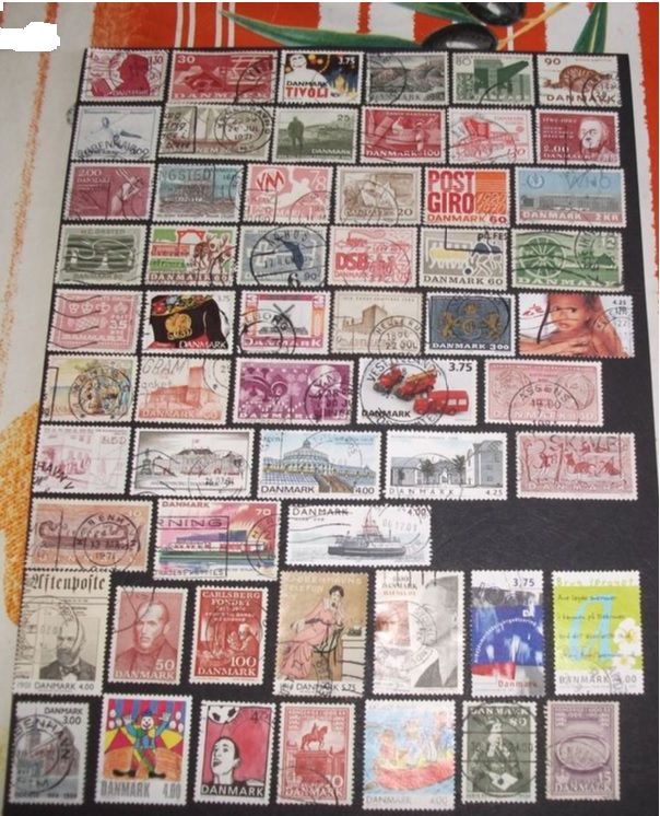 Lot de 241 timbres diff�rents, oblit�r�s du Danemark.
5 Aillevillers-et-Lyaumont (70)