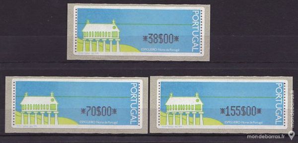 Timbres Etiquettes Espigueiro Norte de Portugal 30 Jou�-l�s-Tours (37)