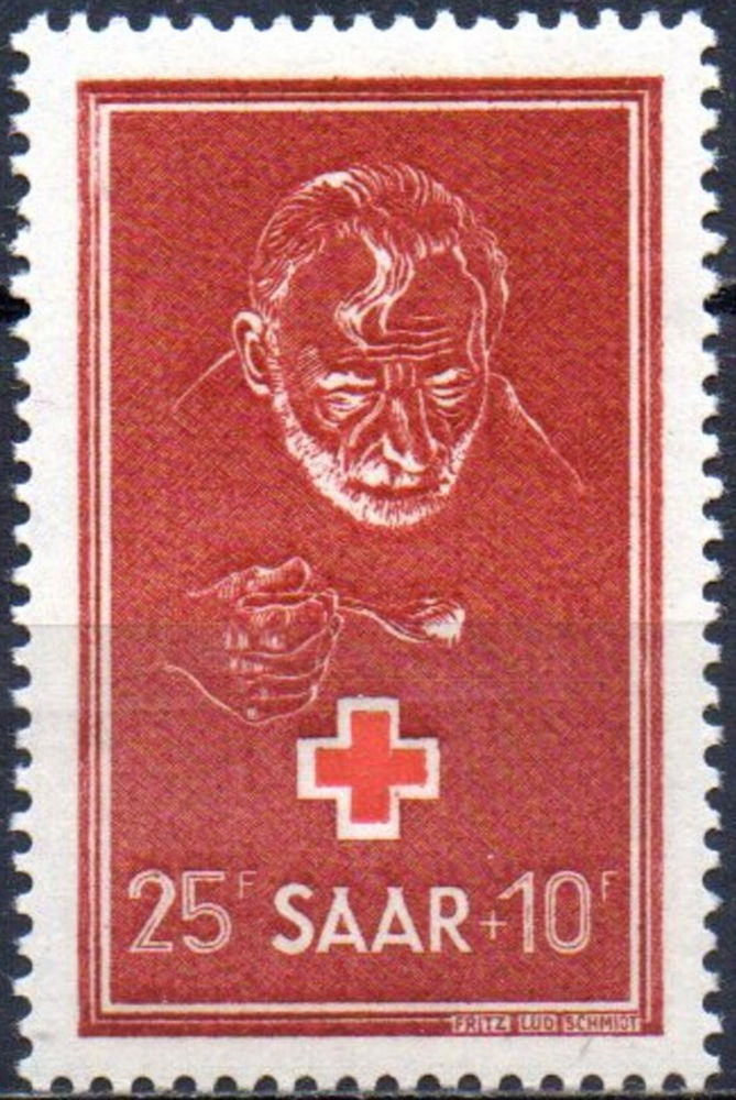 Timbres EUROPE-FRANCE-SARRE 1950 YT 271 7 Lyon 4 (69)
