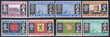 Timbres EUROPE-GB-GUERNESEY 1969-70 YT entre 1 et 13  1 Lyon 5 (69)