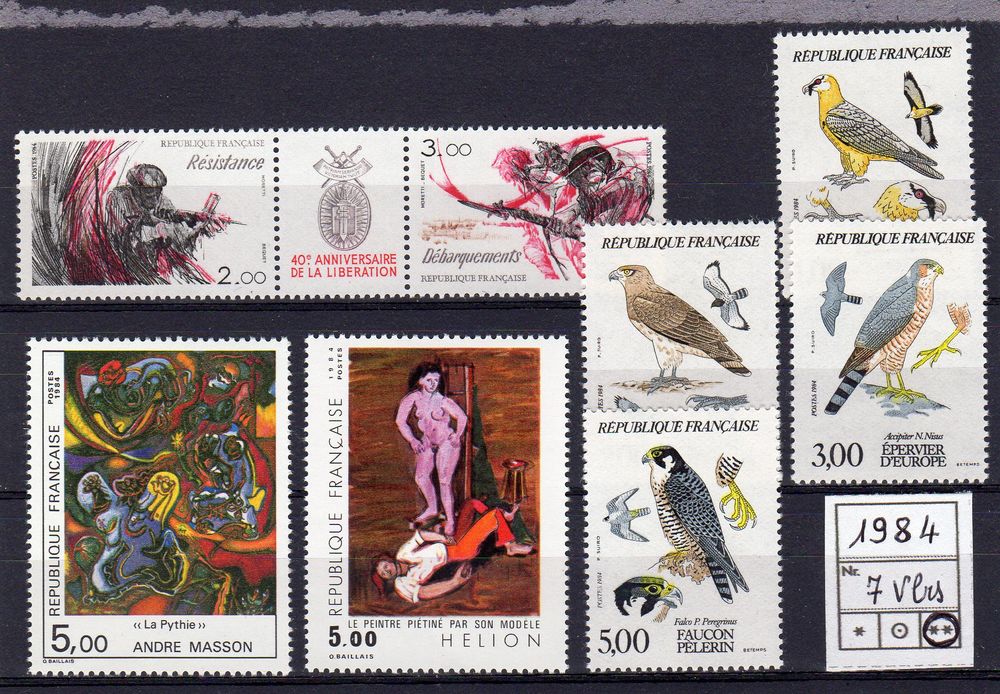 TIMBRES de FRANCE  N**  1984 5 Caumont (09)