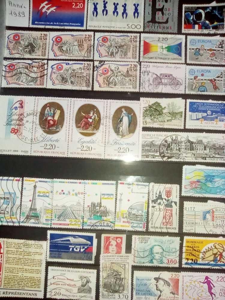 Timbres France 1989 8 Bers�e (59)