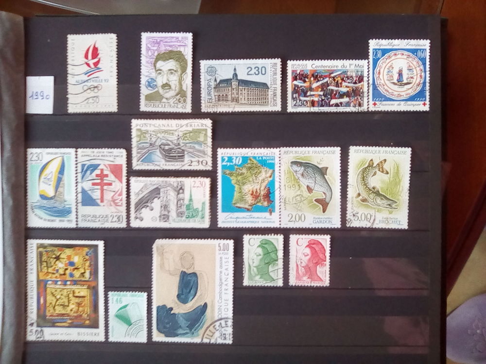 Timbres France 1990 , 1991 1 Bers�e (59)