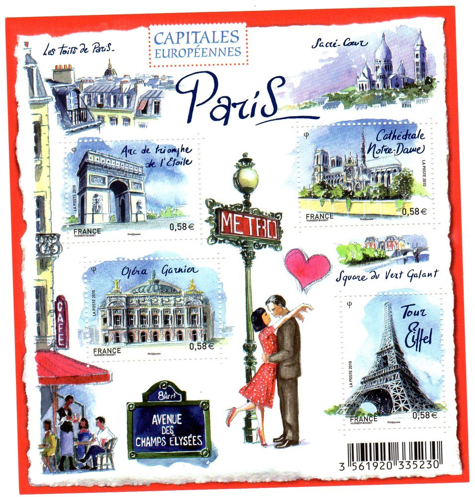 TIMBRES de France 
Neuf  **   2010 4 Caumont (09)