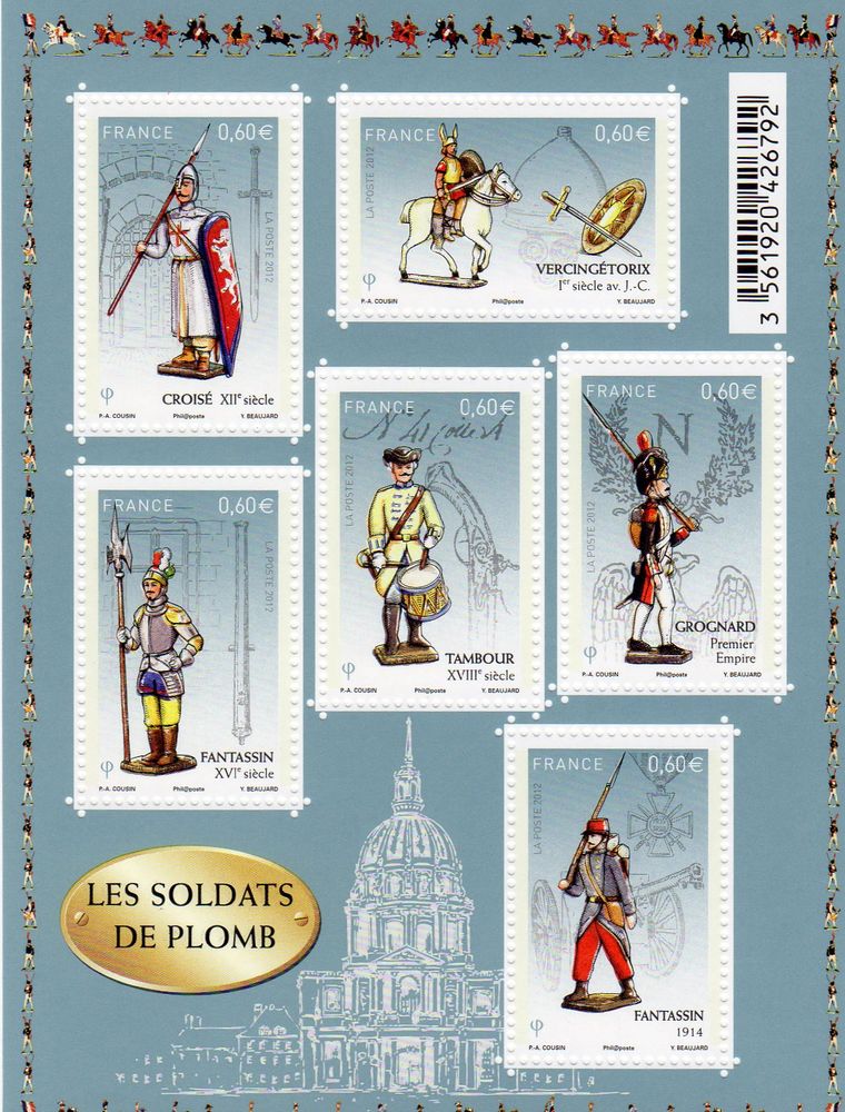 TIMBRES de France 
Neuf  **   2012 5 Caumont (09)