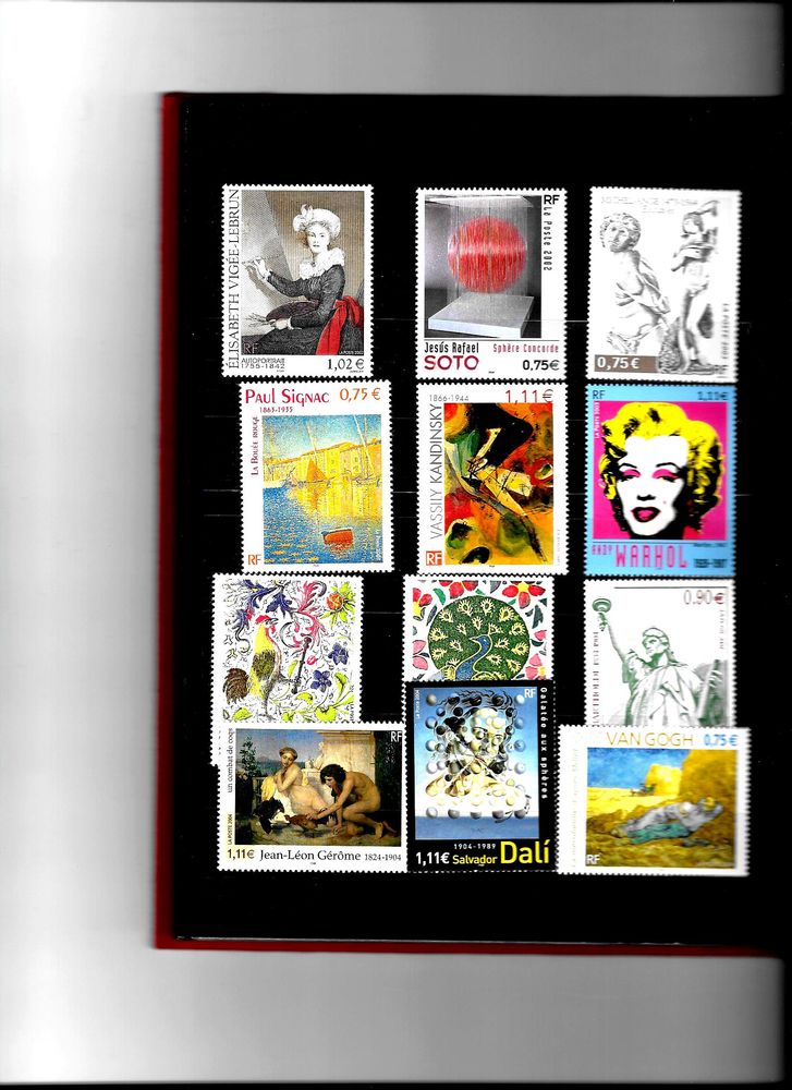 TIMBRES DE FRANCE NEUFS    s�rie TABLEAUX 0 Mulhouse (68)