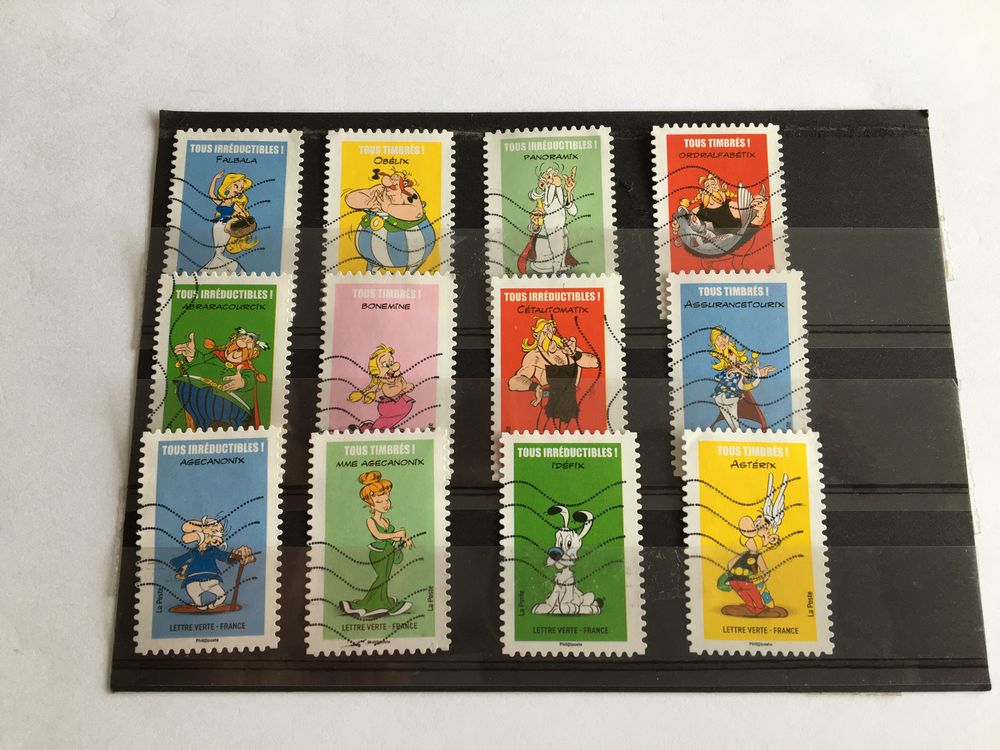 LOT 71 TIMBRES FRANCE OBLITERES AUTO ADHESIFS 2 Andernos-les-Bains (33)